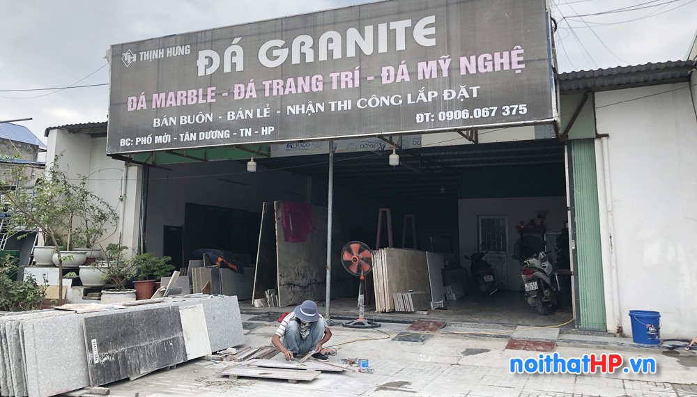 Cửa hàng đá Granite Hưng Thịnh ở Thủy Nguyên, Hải Phòng
