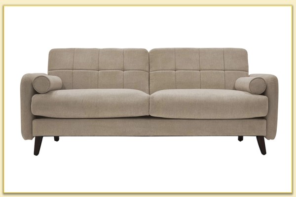 Hình ảnh Mẫu ghế sofa văng bọc nỉ đẹp 2 chỗ ngồi Softop-1313