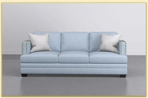 Hình ảnh Mẫu ghế sofa văng đẹp màu xanh Softop-1348