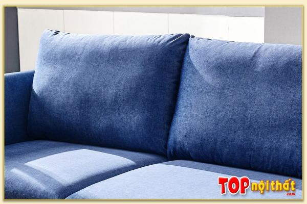 Hình ảnh Phần tựa lưng mẫu ghế sofa văng nỉ 2 chỗ SofTop-0975