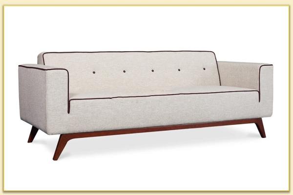 Hình ảnh Sofa văng nỉ dáng dài thiết kế chân cao Softop-1500