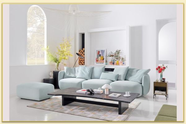 Hình ảnh Sofa văng nỉ đẹp kê phòng khách Softop-1071