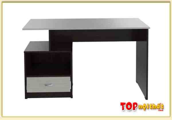 Hình ảnh Bàn làm việc kết hợp bàn học nhỏ gọn màu đen BLVTop-0180