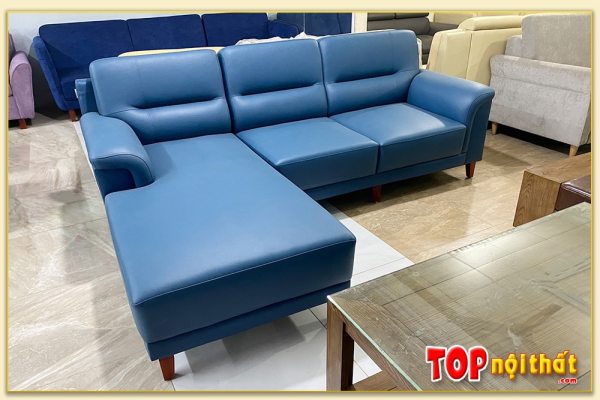 Hình ảnh Ghế sofa đẹp chữ L kê phòng khách hiện đại SofTop-0240