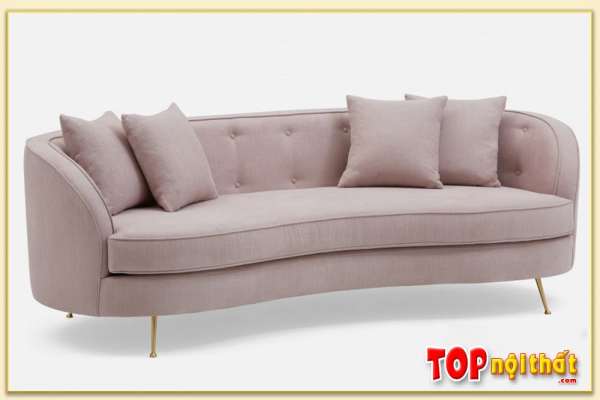 Hình ảnh Ghế sofa văng nỉ đẹp hiện đại kiểu dáng độc đáo SofTop-20120