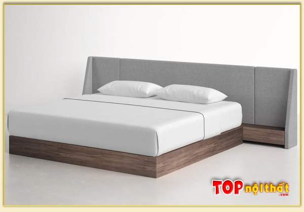 Hình ảnh Giường ngủ hiện đại gỗ công nghiệp GNTop-0363