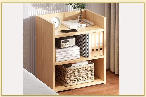 Hình ảnh mẫu tủ đầu giường gỗ 3 tầng đẹp TDGTop-0073