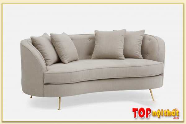 Hình ảnh Sofa văng nỉ phong cách hiện đại kiểu dáng mới SofTop-20120