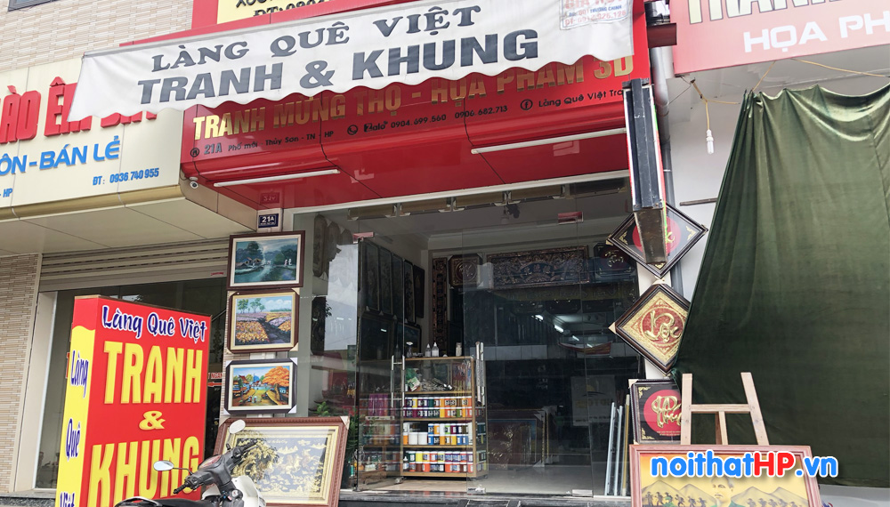 Cửa hàng Tranh & Khung Làng Quê Việt ở Thủy Nguyên, Hải Phòng