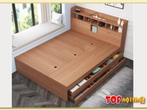Hình ảnh Giường ngủ gỗ công nghiệp MDF lõi xanh chống ẩm GNTop-0061