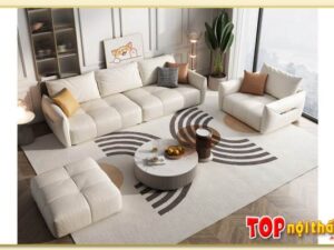 Hình ảnh Ghế sofa phòng khách chung cư đẹp hiện đại SofTop-0787